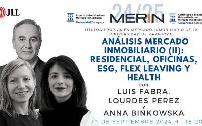 Análisis Mercado Inmobiliario (II): Residencial, Oficinas, ESG, Flex Leaving y Health con Luis Fabra, Lourdes Pérez y Anna Binkowska