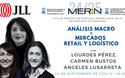 Mercado Inmobiliario III – Análisis Macro y Mercados Retail y Logístico con Lourdes Pérez, Carmen Bustos y Ángeles Lusarreta