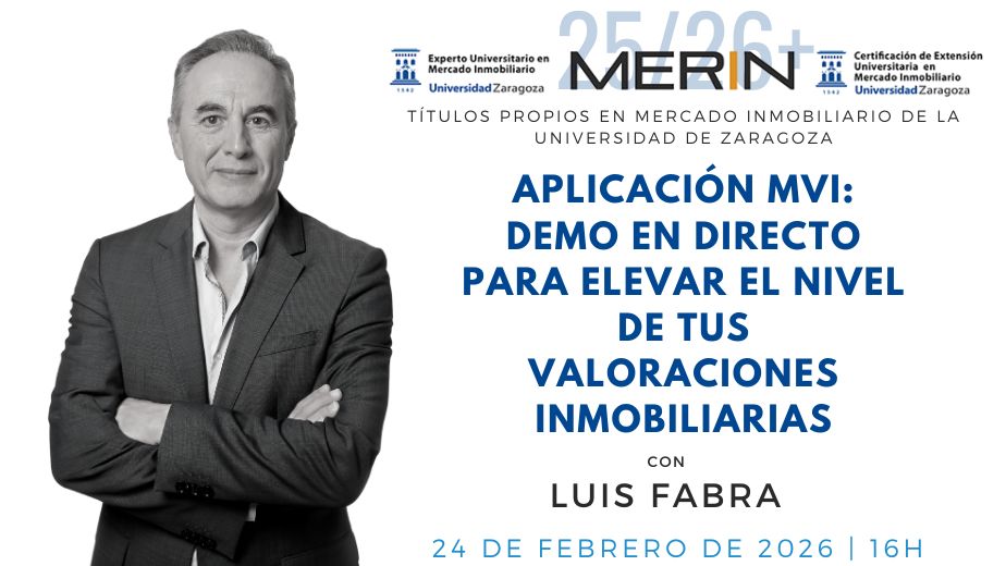 Aplicación MVI: Demo en Directo para Elevar el Nivel de tus Valoraciones Inmobiliarias con Luis Fabra