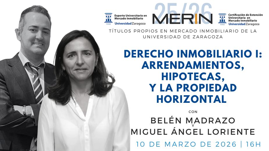 Derecho Inmobiliario I Con Miguel Ángel Loriente