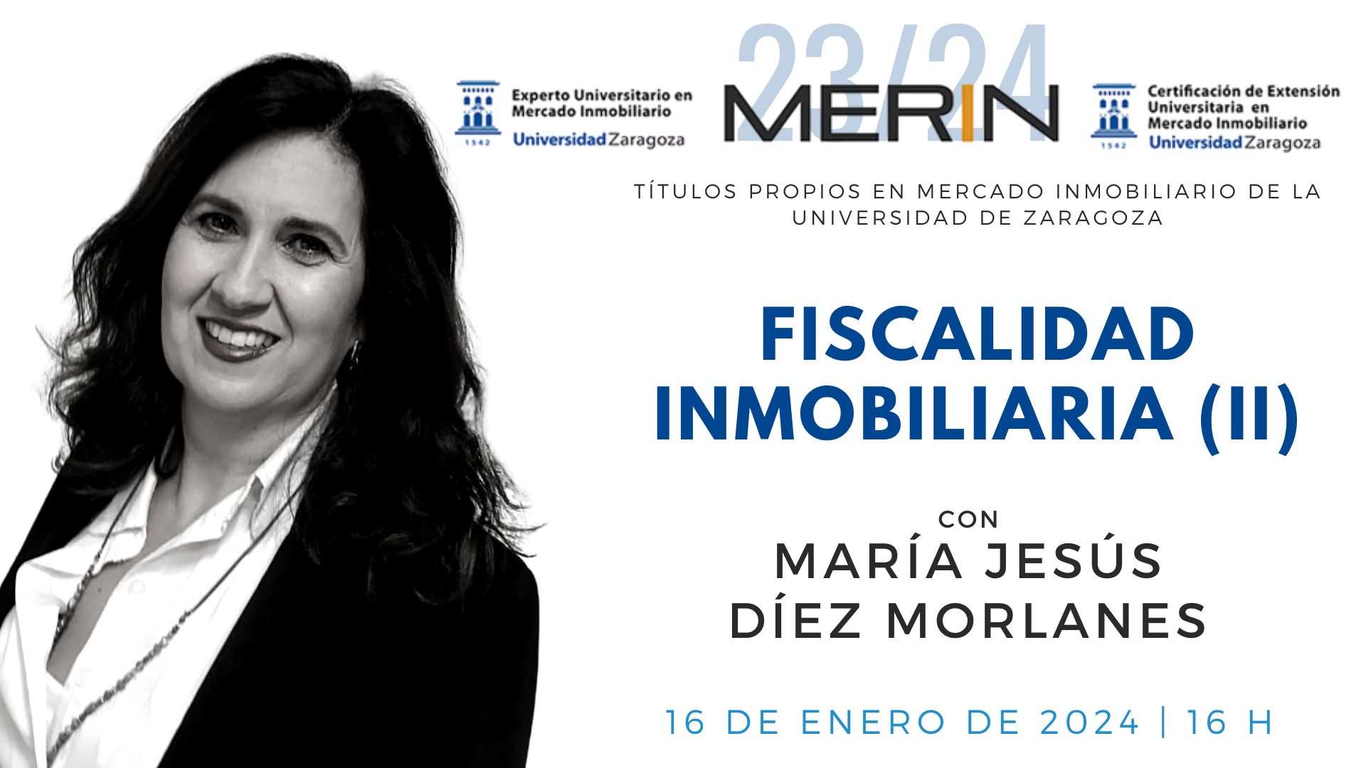 Fiscalidad Inmobiliaria (II) con María Jesús Díez Morlanes