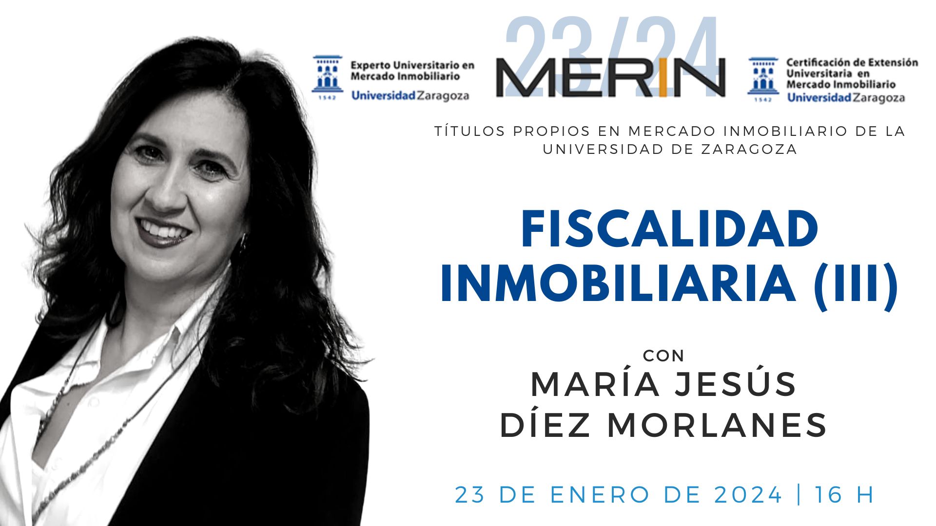 Fiscalidad Inmobiliaria (III) con María Jesús Díez Morlanes
