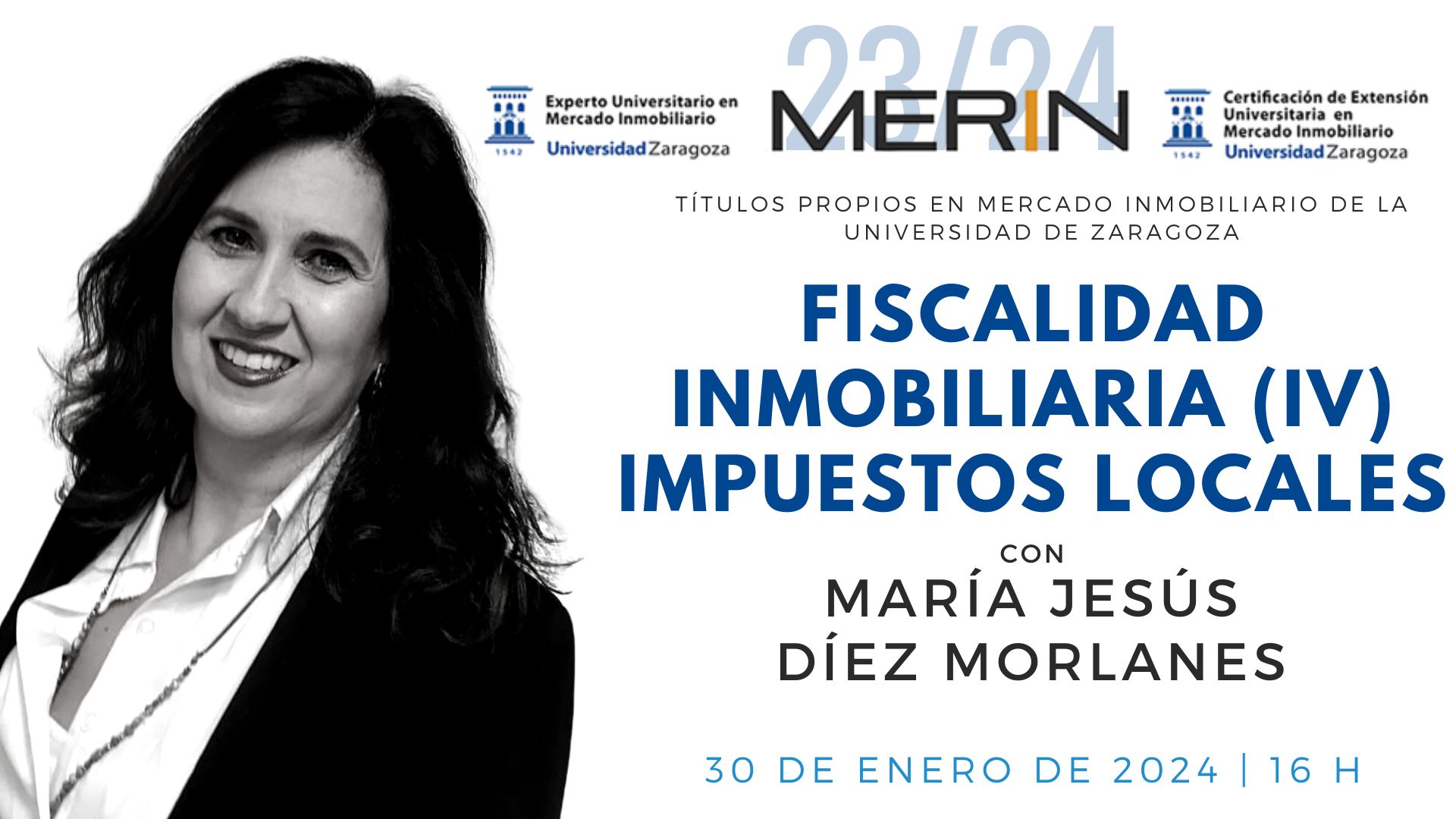 Fiscalidad Inmobiliaria (IV) con María Jesús Díez Morlanes