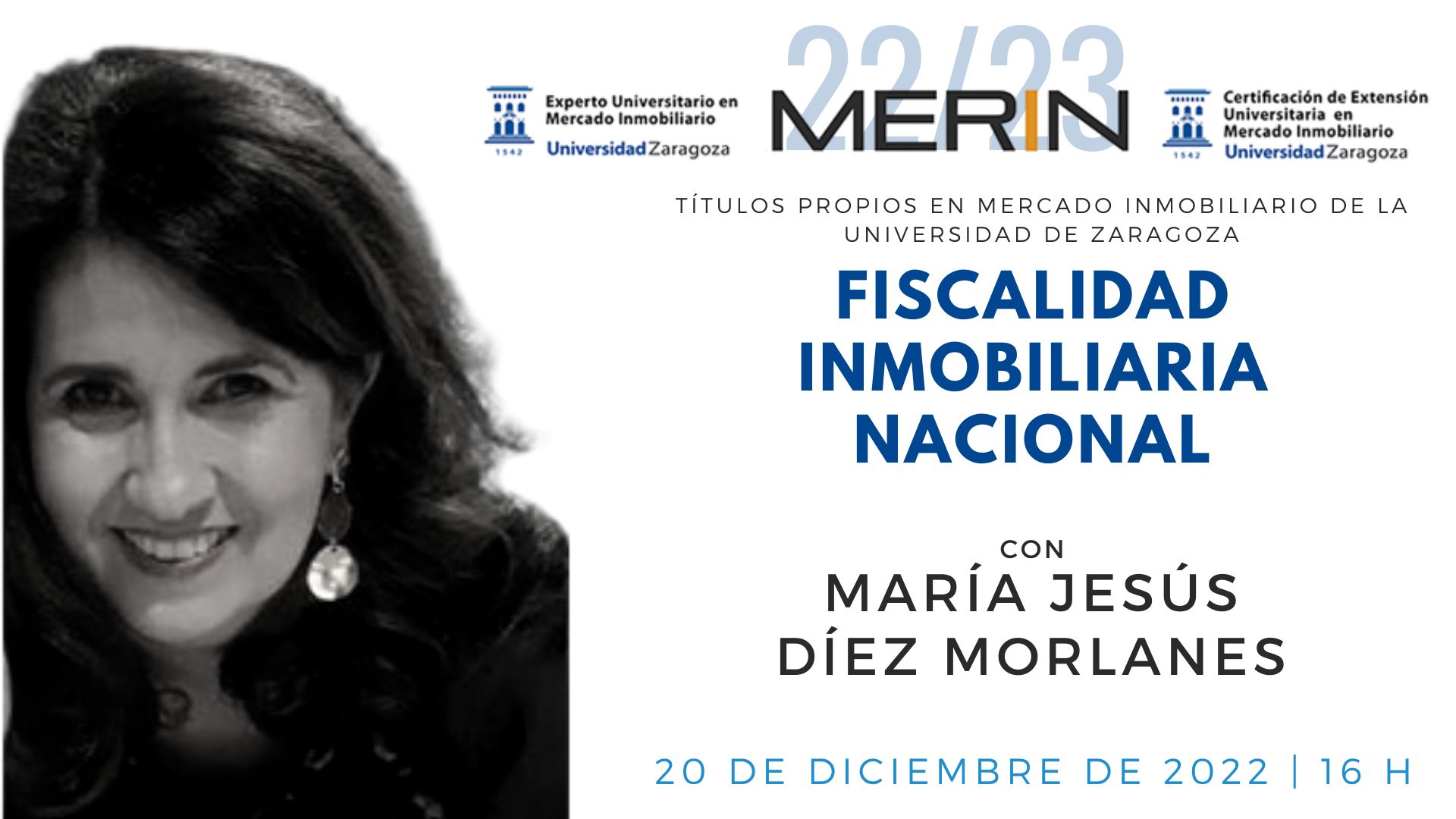 Fiscalidad Inmobiliaria Nacional Con María Jesús Díez Morlanes (1)