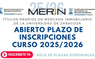 MERIN: Fórmate ahora en el sector inmobiliario con la mayor flexibilidad