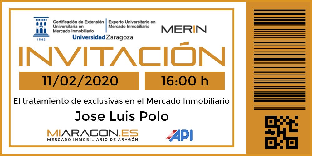 La venta de vivienda en exclusiva en el MERIN por Jose Luis Polo