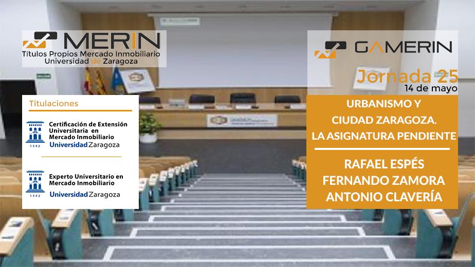 Urbanismo y Ciudad de Zaragoza. La asignatura pendiente