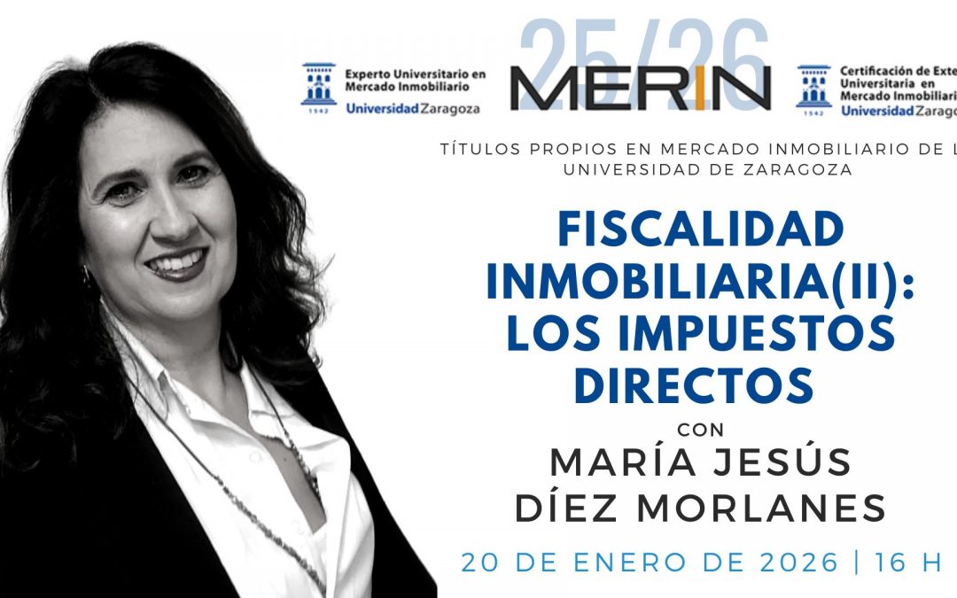 María Jesús Díez Fiscalidad Inmobiliaria