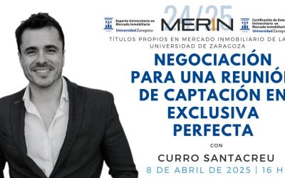 Negociación para una reunión de captación en exclusiva perfecta con Curro Santacreu