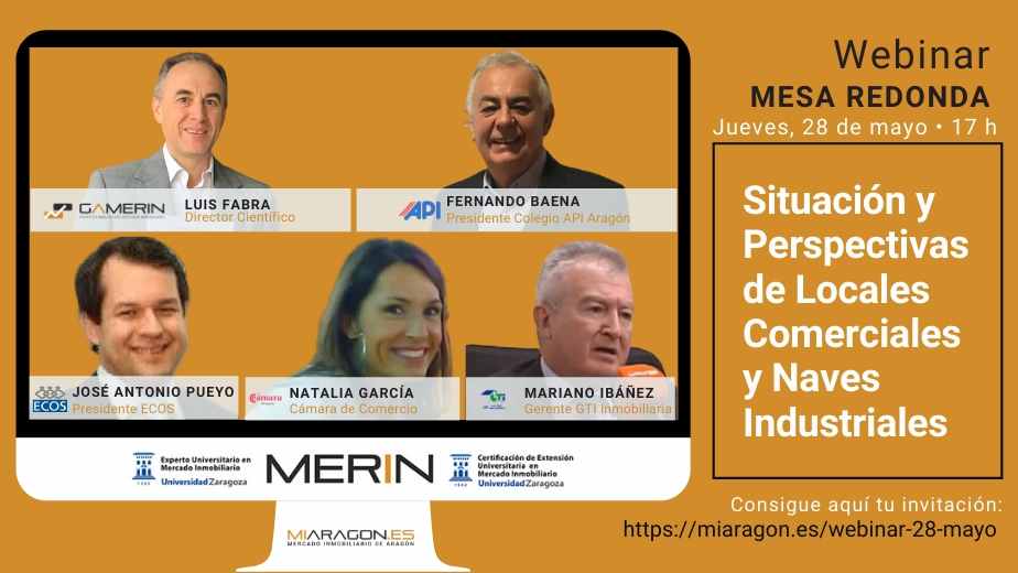 Webinar Situación y Perspectivas de Locales Comerciales y Naves Industriales