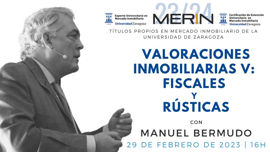 Valoraciones Fiscales y Valoraciones Rústicas con Manuel Bermudo