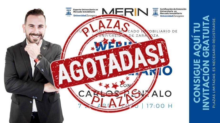 Cómo inscribirte en el webinar de Marketing Inmobiliario de Carlos Rentalo en el MERIN